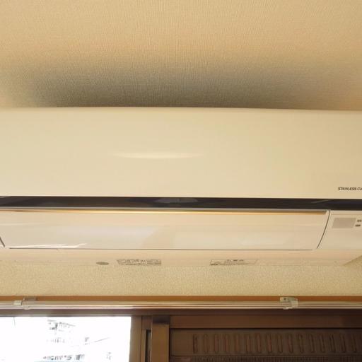 新品エアコン(洋室北川) 快適な空間を創るエアコンを標準装備