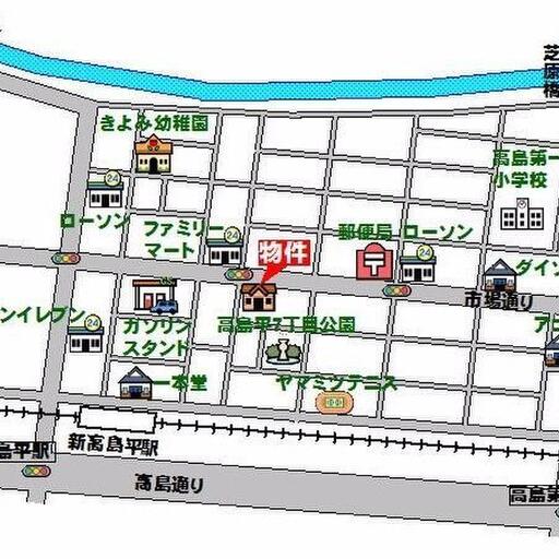 高島平第二ロイヤルコーポの周辺地図