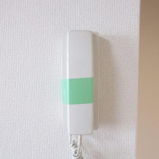 インターホンの受話器