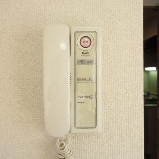 インターホンの受話器