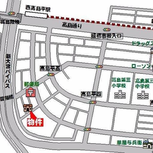 周辺地図 ヴォンビューラ周辺の地図