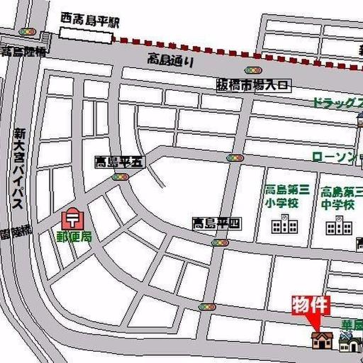 宮の森ハイムの周辺地図