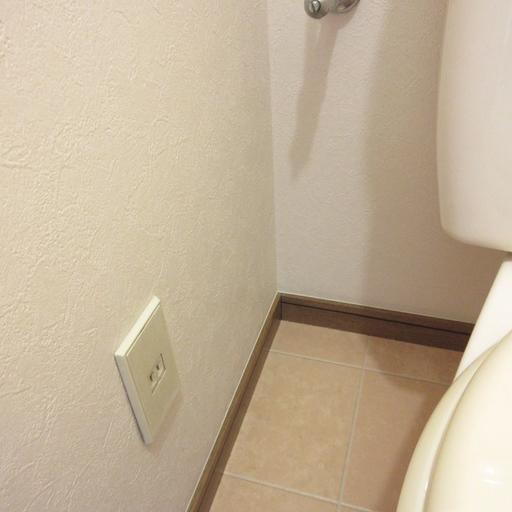 トイレ内のコンセント ウォシュレットを取り付けることができます