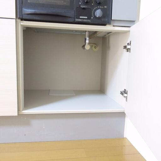 ガステーブル台下の収納