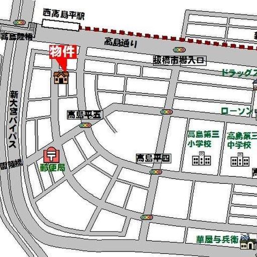 パビリオンの周辺地図