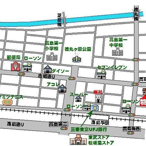 アーバンライフの周辺地図