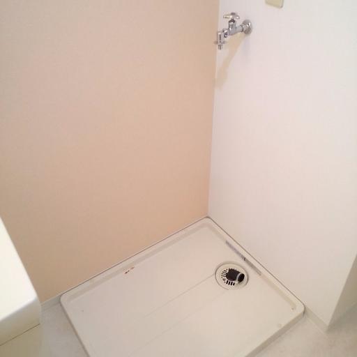 防水パン付洗濯機置場
