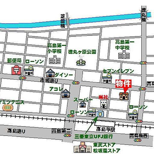 高島平第一サンパワーの周辺地図