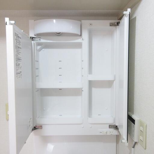 鏡裏の収納