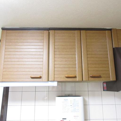 キッチンの吊戸棚