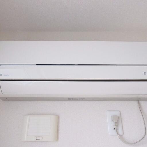 エアコン(洋室6帖) 快適な空間を創るエアコンを標準装備(パナソニック製)