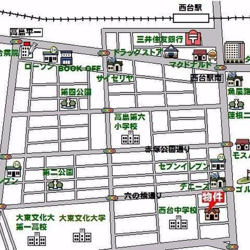 ストークマンションの周辺地図