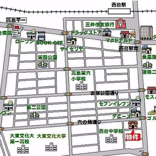 ラヴィー寿の周辺地図