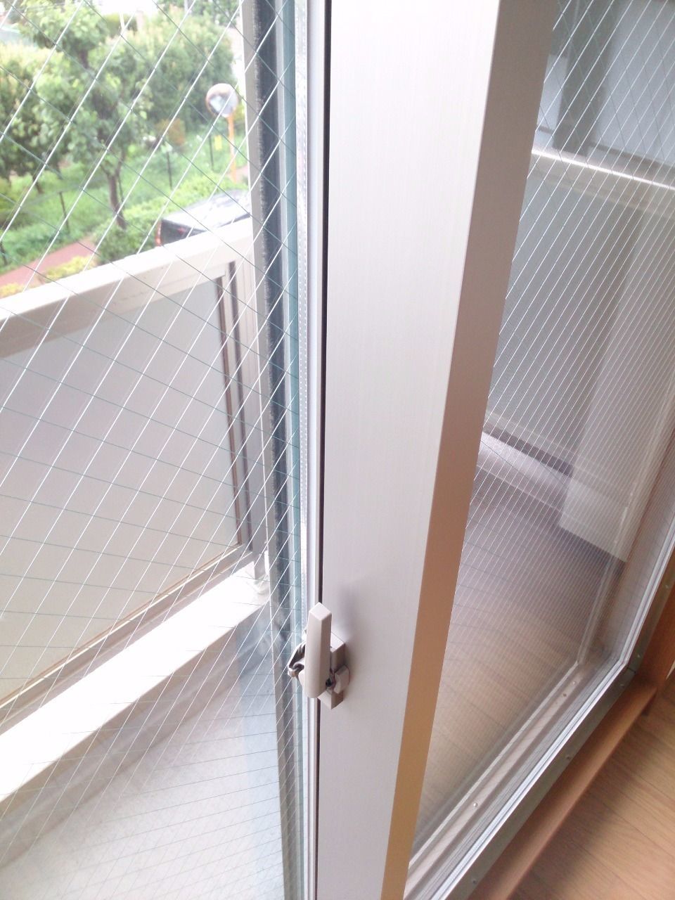 結露防止用の窓ガラスを採用　防音性も高くなります