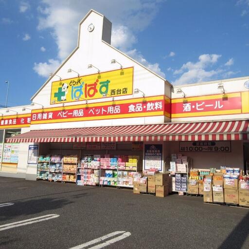 どらっくぱぱす西台店 歩いて徒歩3分
