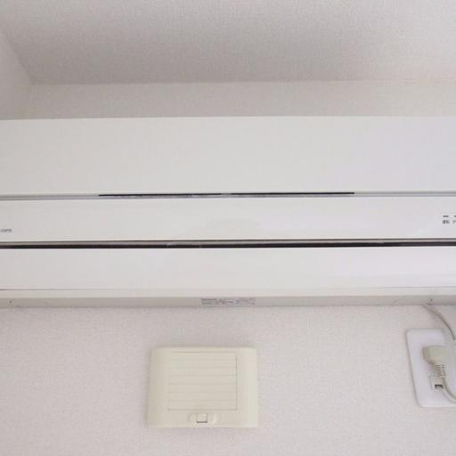 エアコン(LDK12帖) 快適な空間を創るエアコンを標準装備(パナソニック製)